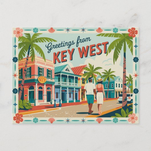 Key West, Florida Briefkaart (Voorkant)