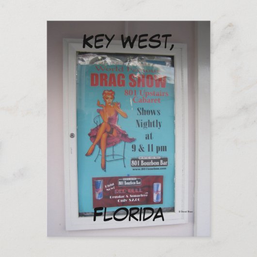 Key West, Florida Briefkaart (Voorkant)