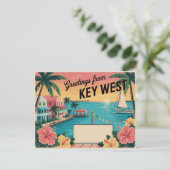 Key West, Florida Briefkaart (Staand voorkant)