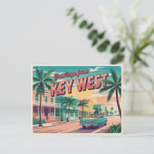 Key West, Florida Briefkaart (Staand voorkant)