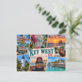 Key West Florida Briefkaart (Staand voorkant)