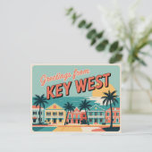 Key West, Florida Briefkaart (Staand voorkant)