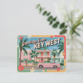 Key West, Florida Briefkaart (Staand voorkant)