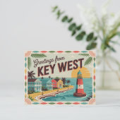 Key West, Florida Briefkaart (Staand voorkant)