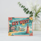 Key West, Florida Briefkaart (Staand voorkant)