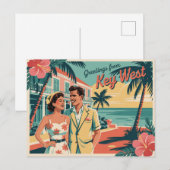 Key West, Florida Briefkaart (Voorkant / Achterkant)