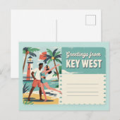 Key West, Florida Briefkaart (Voorkant / Achterkant)