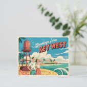 Key West, Florida Briefkaart (Staand voorkant)