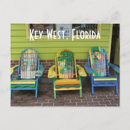 Key West, Florida Briefkaart (Voorkant)