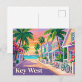 Key West Florida Briefkaart (Voorkant / Achterkant)