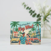 Key West, Florida Briefkaart (Staand voorkant)