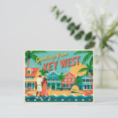Key West, Florida Briefkaart (Staand voorkant)
