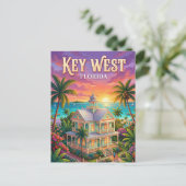 Key West Florida Briefkaart (Staand voorkant)