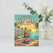 Key West Florida Briefkaart (Staand voorkant)