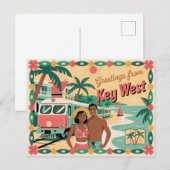 Key West, Florida Briefkaart (Voorkant / Achterkant)