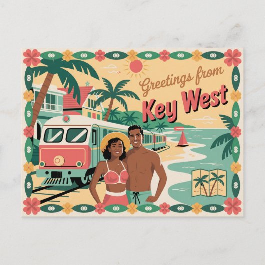 Key West, Florida Briefkaart (Voorkant)
