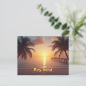 Key west florida briefkaart (Staand voorkant)