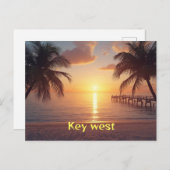 Key west florida briefkaart (Voorkant / Achterkant)