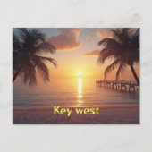 Key west florida briefkaart (Voorkant)