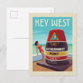 Key West | Florida Briefkaart (Voorkant / Achterkant)