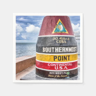 Key West Florida Cocktail servetten