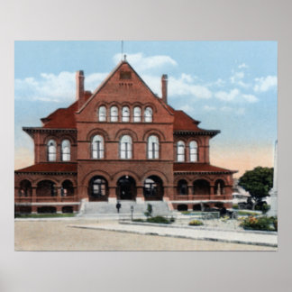 Key West Florida Court Poster