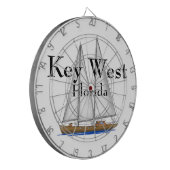 Key West Florida Dartbord (Voorkant Links)