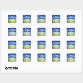 Key West Florida Dolphins Ronde Sticker (Vel)