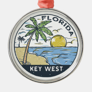Key West Florida  embleem Metalen Ornament