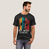 Key West Florida Family Vacation Beach Tropical T-shirt (Voorkant volledig)