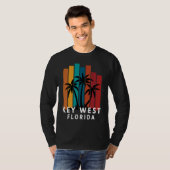 Key West Florida Family Vacation Beach Tropical T-shirt (Voorkant volledig)