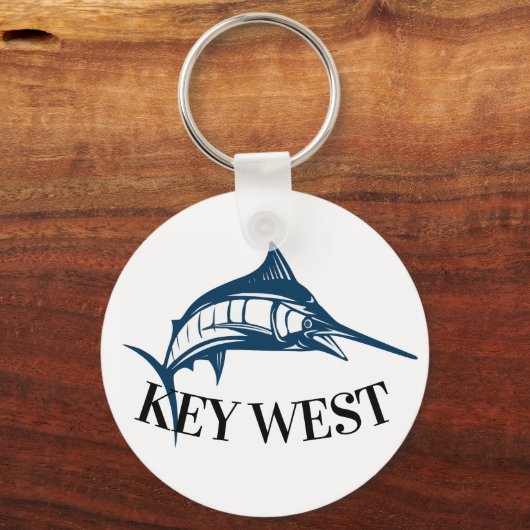 Key West Florida fish Sleutelhanger (Voorkant)