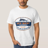 KEY WEST FLORIDA FISH  T-SHIRT (Voorkant)