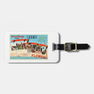Key West Florida FL Old Vintage Travel Souvenir Bagagelabel