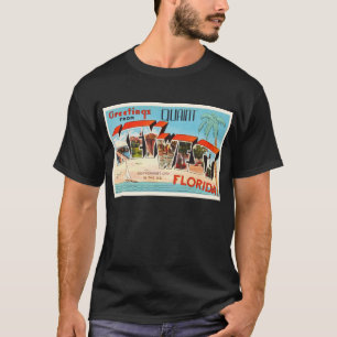 Key West Florida FL Old Vintage Travel Souvenir T-shirt