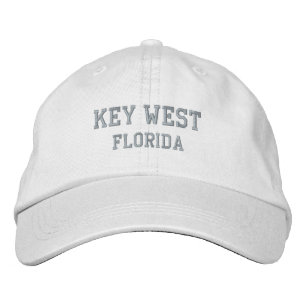 Key West Florida geborduurde honkbalhoed Pet