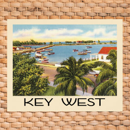  Key West Florida Harbour Poster
