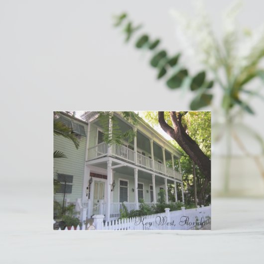 Key West Florida Home Briefkaart (Staand voorkant)