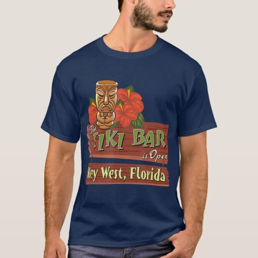 Key West Florida iki Bar T-shirt (Voorkant)