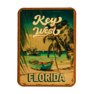 key west Florida Island Vacation Souvenirs  Magneet