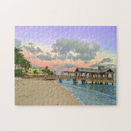 Key West Florida. Jigzaag Puzzle Legpuzzel (Horizontaal)
