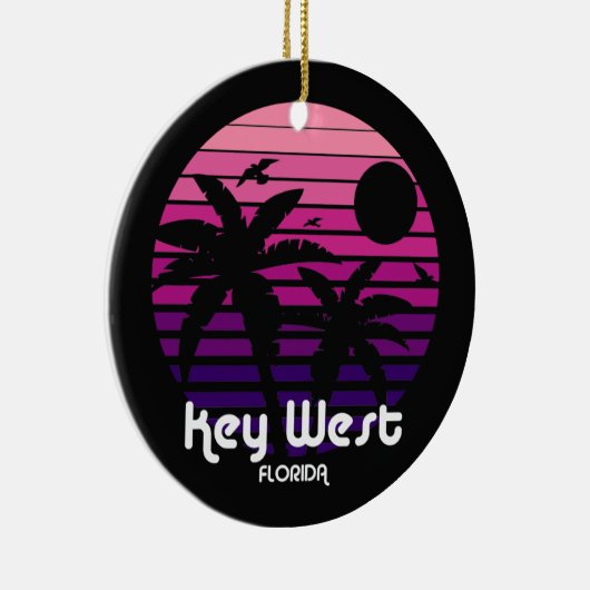 Key West, Florida Keramisch Ornament (Rechts)