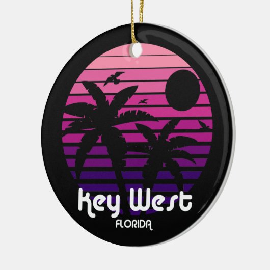 Key West, Florida Keramisch Ornament (Links)