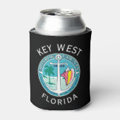 Key West - Florida Keys Blikjeskoeler (Blikje Voorkant)