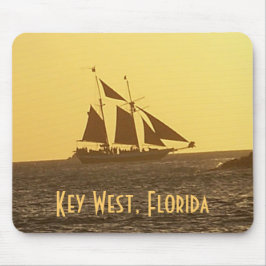 Key West Florida Keys Clipper Ship MousePad Foto Muismat