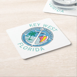 Key West - Florida Keys Kartonnen Onderzetters