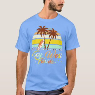 Key West Florida Keys Retro 70's strand Vac T-shirt