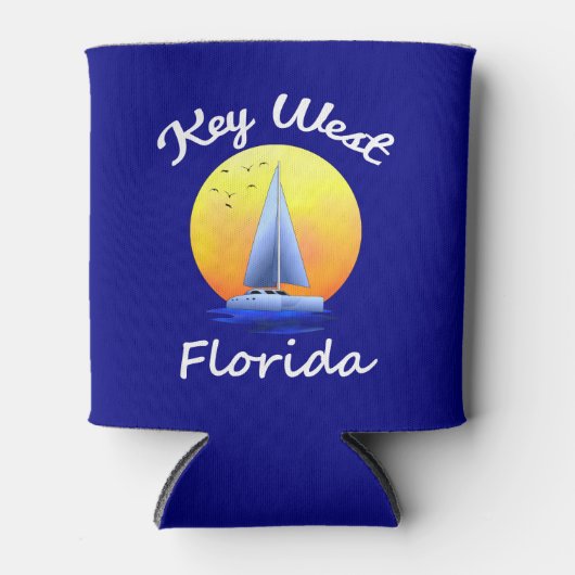 Key West Florida Keys Sailing Blikjeskoeler (Voorkant)