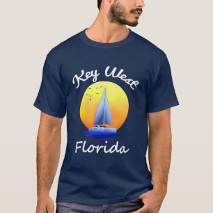 Key West Florida Keys Sailing T-shirt