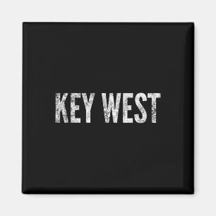 Key West Florida Keys Strand Zonsondergang Vissen Magneet